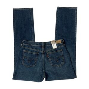 Womens Levi 505 Midrise Straight Leg Jeans